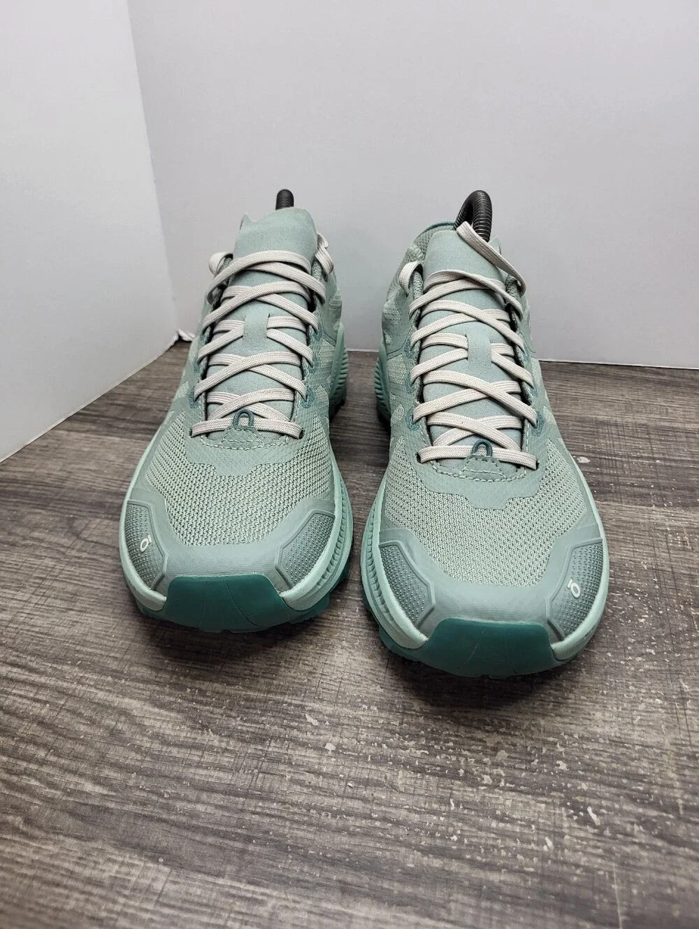 Oboz Katabatic LT Low GTX Sneaker Glacier Green Hiking Running Shoes Women's 8.5